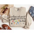 thumbnail image 2 of Funny Jingle Some of the Way Christmas Sweatshirt, 2 of 6