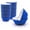 Blue, variant on Cupcake Liners for Baking, 200Pcs Standard Size Foil Cupcake Liners Wrappers Metallic Baking Cups,Muffin Paper Cases