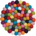 thumbnail image 3 of 2 posavasos redondos coloridos de 10 cm + cuadrados coloridos de 10 cm Ormromra MZQ-0176, 3 of 8