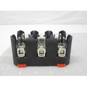 Littelfuse Fuse Block,31 to 60A,T,3 Pole LFT600603C