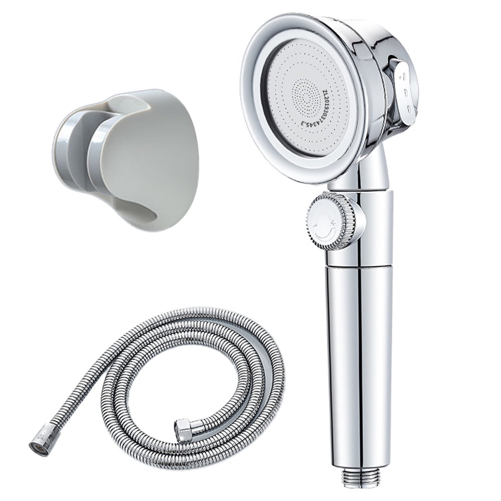 Marbrasse High Pressure Shower Head 3-Settings Handheld Showerhead with ON/Off