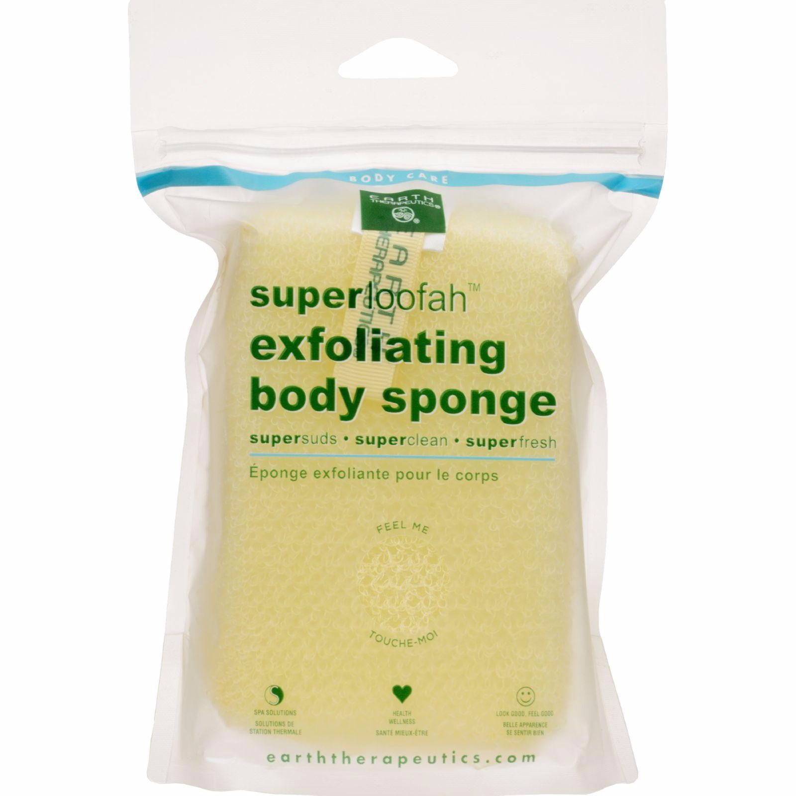 Earth Therapeutics Loofah Super Exfoliating Body Sponge 1 Count