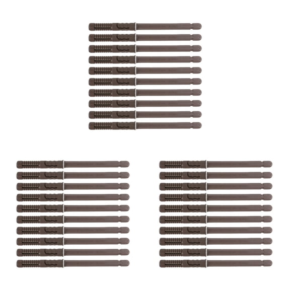 Floating Shelf Brackets -30 Pack Heavy Duty Wood Shelf Brackets DIY Adjustable Hardware Blind Supports 120 LBS