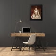 thumbnail image 3 of De Critz, John 19x24 Black Modern Framed Museum Art Print Titled - Portrait of Queen Anne of Denmark, 3 of 4