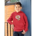 thumbnail image 2 of Cute Daisy Buddy Hoodie Juniors -Smartprints Designs,  Large, 2 of 4