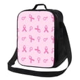 thumbnail image 1 of Disketp Breast Cancer Awareness 1 Bolsa Térmica Estampada para Almuerzo, Lonchera para Hombres y Mujeres Adultos, 1 of 7