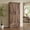 Rustic Brown, variant on IFMUST 72" Farmhouse Pantry Cabinet with Barn Doors for Kitchen - White