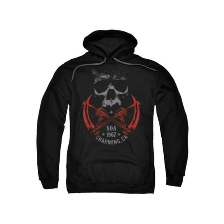 Sons of Anarchy TV Show Cross Guns Adult Pull-Over Hoodie