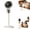 White, variant on Standing Air Circulator Fan, Standing Fan for Bedroom, Whole Room Air Circulator, Quiet Oscillating Floor Fan