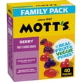 thumbnail image 3 of (4 pack) Mott's Berry Fruit Flavored Snacks, Valentine's Day, Family Pack, 40 Count, 32 oz, 3 of 18