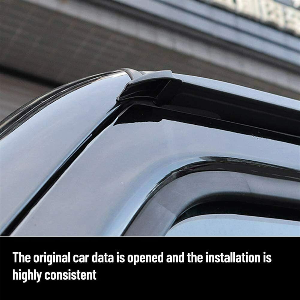 2pcs Top Rain Gutter Extensions Water Diversion Channel for Jeep Wrangler JK JL Gladiator JT 2007-2022 Car Exterior Accessories