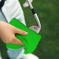 thumbnail image 4 of Golf Towels for Golf Bags For Men Women - green 24x16in Absorbent Quick Drying Golf Towel for Cleaning Golf Ball Club Golf Bag Accessories with Carabiner, 4 of 8