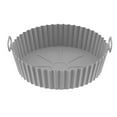 thumbnail image 3 of Forro para freidora forro de silicona para freidora redondo engrosado reutilizable para horno, 3 of 8