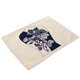 thumbnail image 1 of Mantel individual de lino y algodón de porcelana azul y blanca de estilo chino delicado de diseño único (MC0034-8), 1 of 1