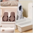 thumbnail image 1 of Raindrops 2Pcs Sneakers Shelves White PP Space-saving for Desktop Organization, 1 of 7