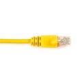 thumbnail image 1 of Black Box Network Services CAT6PC-025-YL CAT6 250 MHz Ethernet PVC Patch Cable - UTP, Snagless - Yellow, 25 ft., 1 of 1