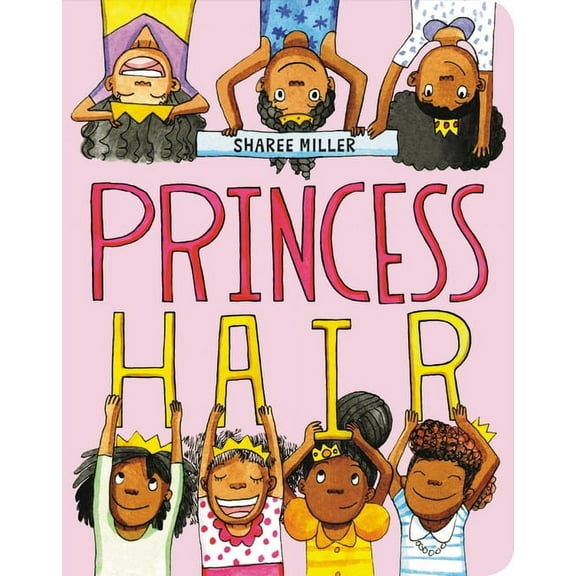 Princess Hair, (Board Book)