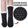 thumbnail image 4 of Womens Slipper Fuzzy Socks Non Slip Winter Warm Soft Fluffy Cozy Fleece Lining Home Socks,Color20, 4 of 9
