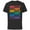 Black, variant on Marvel Logo Print Pride - Short Sleeve Cotton T-Shirt for Adults - Customized-Black