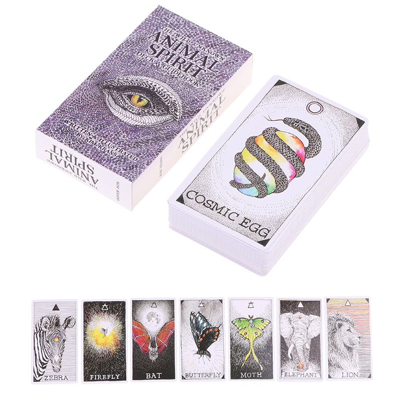 The Wild Unknown Animal Spirit Oracle Card Tarot Prophecy Divination Board  Game 