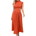 thumbnail image 2 of Gspmoly Robes d'Été pour Femmes 2025, Mode Femmes Été Aguichant Ajourée Robe Mini Décontractée Sans Manches à Col Rond Robe Robes de Vacances pour Femmes Économies d'Été Liquidation, 2 of 4