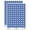 Dark Blue, variant on We're Tying the Knot Wedding Rings Round Sticker Set - Black - Gloss Finish - 0.50" Size