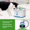 thumbnail image 4 of Filtro de Espuma para Fuente de Agua Automática NautyPaws para Gato, Repuesto de 8 Piezas, 4 of 6