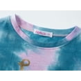 thumbnail image 2 of Topgal 100% Cotton Tie Dye Crop Top & Shorts Clothes Set Outfit for Big Girls Size 16/18, 2 of 5