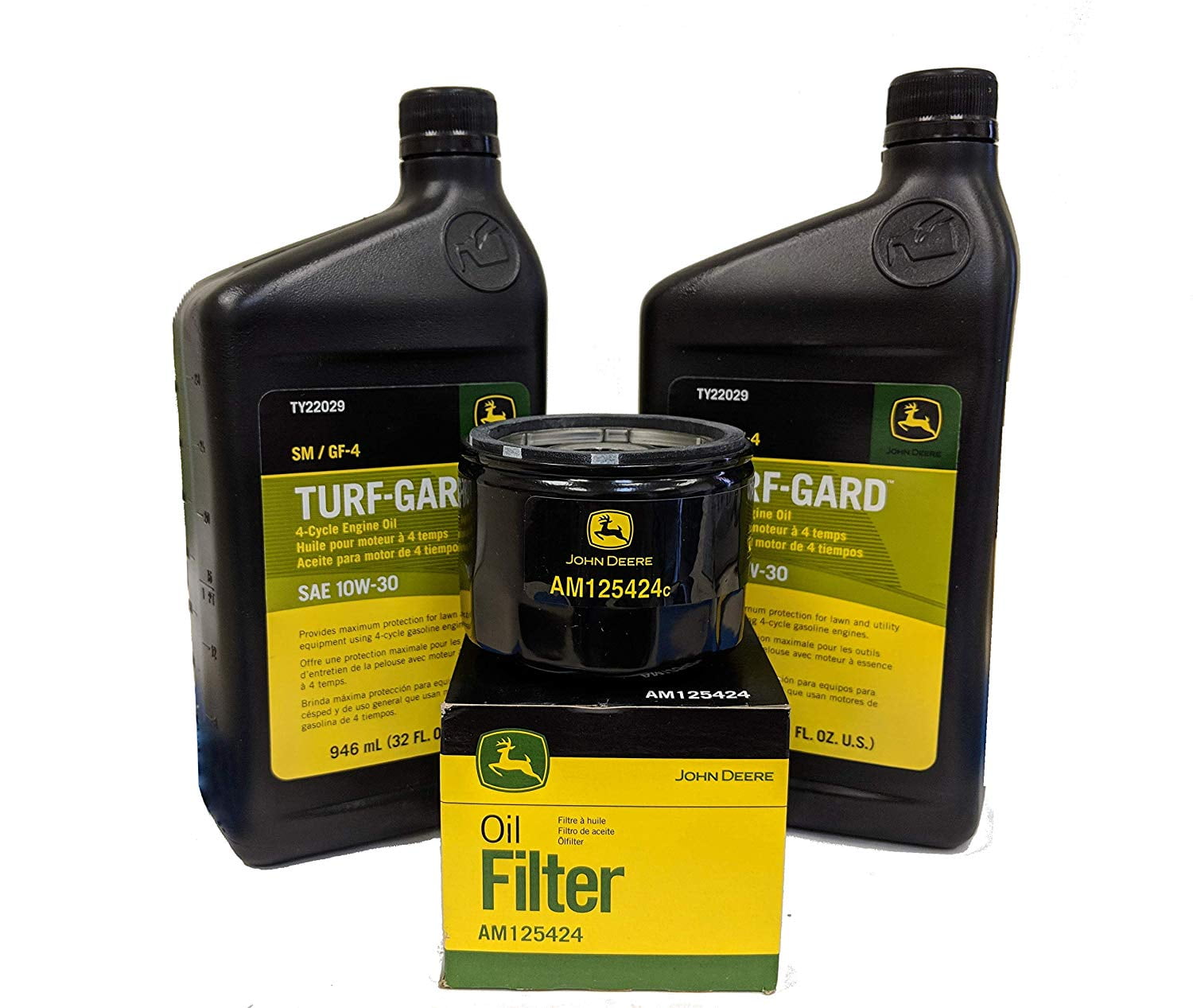 John Deere Hydrau Premium Construction and Forestry Hydraulic Oil -  2-1/2-gallon - TY27366