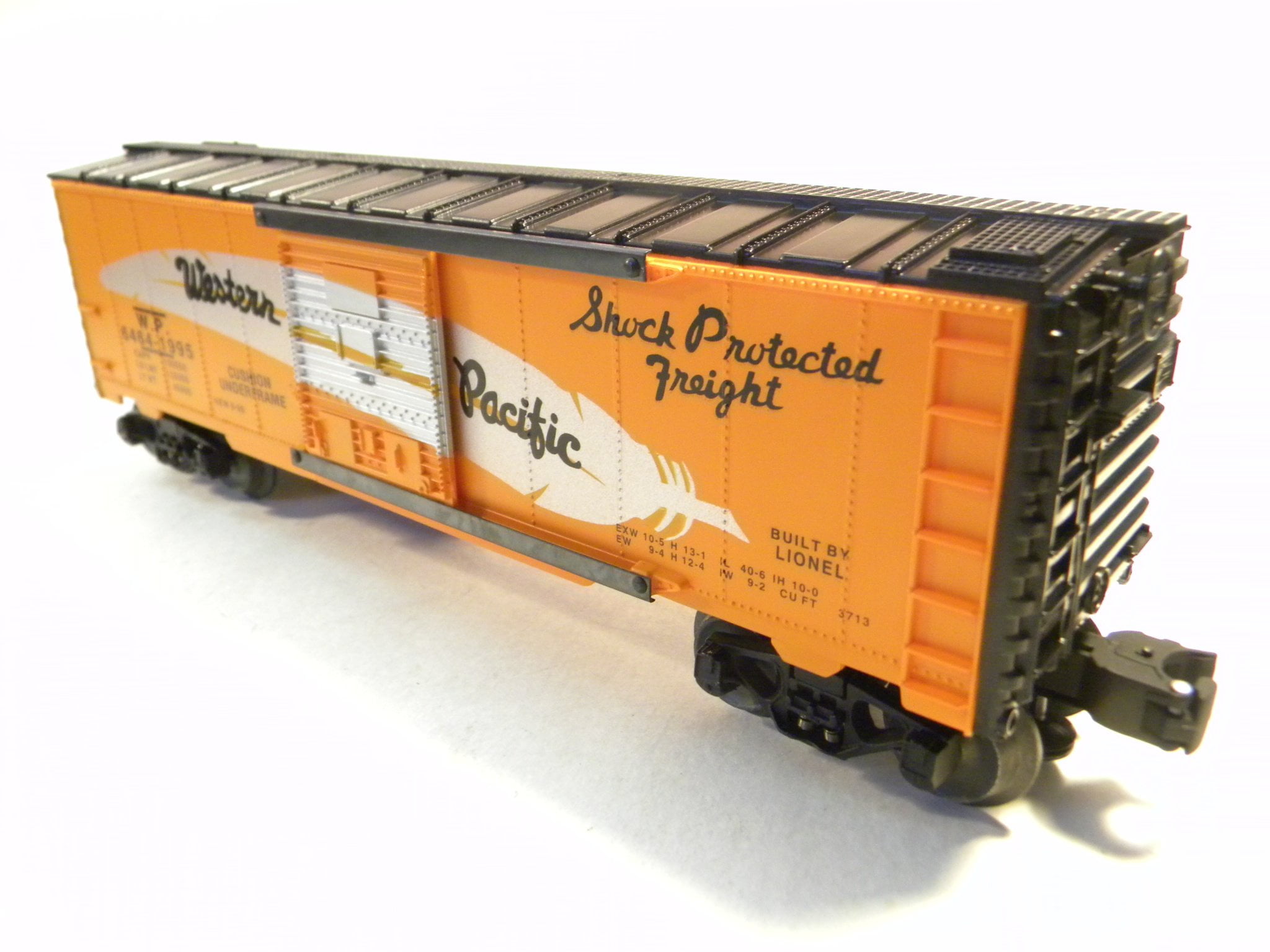 NEW WESTERN PACIFIC RAILROAD BOXCAR 0-GAUGE LIMITED EDITION 