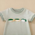thumbnail image 4 of Mnyotv Baby Boys Summer Clothes Breathable Short Sleeve Bodysuits Cute Outfits for Infants Size 6-12 Months, 4 of 4