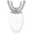 thumbnail image 1 of Cepillo de dientes eléctrico - Cepillos de dientes ultrasónicos en forma de U para blanquear los dientes - Limpieza bucal de 360°, protección de encías manos libres, carga inalámbrica, luz LED brillar Electrónica, 1 of 5