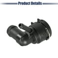 thumbnail image 6 of Unique Bargains Engine Coolant Hose Connector for Audi A3 8P 2003-2013 for VW Beetle 5C 2011-2019  No.1K0122291R Black, 6 of 6