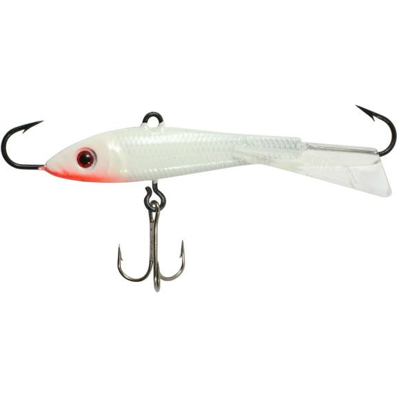 Northland Puppet Minnow Jig Glo White 5/16 oz