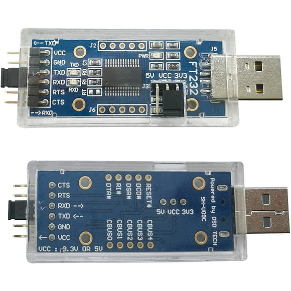 DSD TECH USB to TTL Serial adapter with FTDI FT232RL Chip Compatible with Windows 10, 8, 7 and Mac OS X