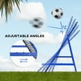 thumbnail image 4 of Soozier Volleyball Rebounder Net, Adjustable Soccer Rebounder, Blue, 4 of 10
