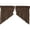 Raven Black, variant on VHC Brands Burgundy Check Primitive 63"x36"x18" Prairie Panel Pair Red Rod Pocket Cotton Drawstring Ties Window Curtains