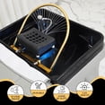 thumbnail image 2 of Water Circulation Rack with Pillow Kit, Head Spa Equipment Water Circulation Frame, Shampoo Bed Accessories, Shampoo Bowl Waterfall Head Spa Parts, Hair Treatment Fumigation for Salon, 2 of 6