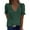 Green, variant on Lopecy-Sta Womens Blouses and Tops Casual Christmas Gift Fashion Women Casual Solid Short Sleeve V-Neck Lace T-Shirt Blouse Tops Green &nbsp;