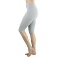 thumbnail image 3 of ToBeInStyle Women's Cotton-Spandex Blend 21" Outseam Shorts, 3 of 17