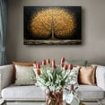 thumbnail image 6 of Tree of Life Wall Art Tree with Gold Leaves Poster Pictures Giclee Art Deco Bathroom Painting Decoration Picture Printing, 6 of 6