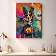 thumbnail image 4 of Cardigan Welsh Corgi Dog Poster Riding A Motorcycle - Cardigan Welsh Corgi Dog Canvas Wall Art For Bedroom Decor - Living Room Decor - You Got This Gifts For Women, 4 of 6