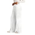 thumbnail image 5 of QASIEATN Women's Tie Dye Casual Wide Leg Pants Loungewear Pocket Pants High Waisted Drawstring Sweatpants, 5 of 9