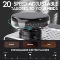 thumbnail image 4 of Espresso Machine with Grinder, 20 Bar Professional Coffee Milk Frother Steam Wand, All-in-One Stainless Steel Maker to Make Latte, Cappuccino, 67oz Detachable Water Tank, 4 of 4