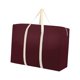 thumbnail image 2 of Bolsa de mudanza, bolsa de lona, multifuncional, portátil, con asas, organizador de embalaje, bolsa de almacenamiento para viajes, dormitorios, sótano 48x30x25 cm Borgoña, 2 of 8