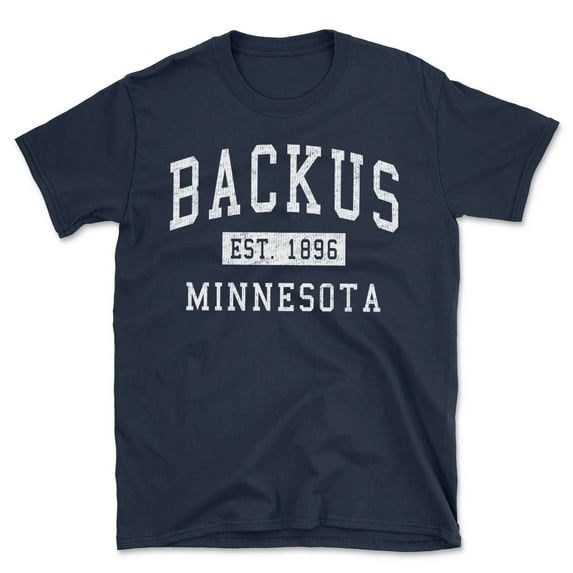 Backus Minnesota Classic Established Men's Cotton T-Shirt