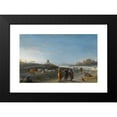 thumbnail image 2 of Cornelis Van Poelenburch 14x11 Black Modern Framed Museum Art Print Titled - An Italianate Landscape with an Unidentified Subject from the Old Testament (C. 1620 - C. 1627), 2 of 5