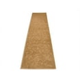 thumbnail image 2 of Machine Washable Custom Size Runner Rug Solid Scroll Floral Beige Color Slip skid Resistant Latex Back Rug Runner Customize Length By Feet and 25.5" Width, 2 of 10