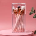 thumbnail image 4 of Caja de almacenamiento de pinceles cosméticos transparente acrílico, organizador de decoración de uñas, lápiz labial, caja de almacenamiento de acrílico, 4 of 8
