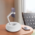 thumbnail image 5 of Grey Plush Rotating Phone Stand For Tablets And Phones With Multi-Angle Adjustment And Fluffy Base, 5 of 5